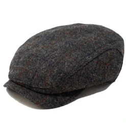 Wigens Claus Harris Tweed Contemporary Ivy Cap
