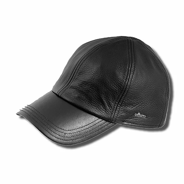 Wigens Kal Leather Baseball Cap - Image 2