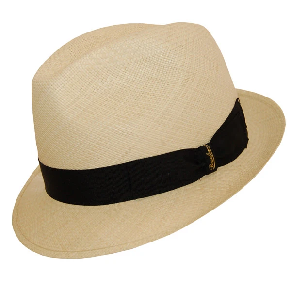 Borsalino Short Brim Panama Hat
