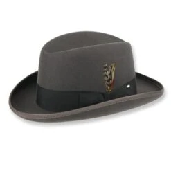 DelMonico Wool Felt Homburg By Capas