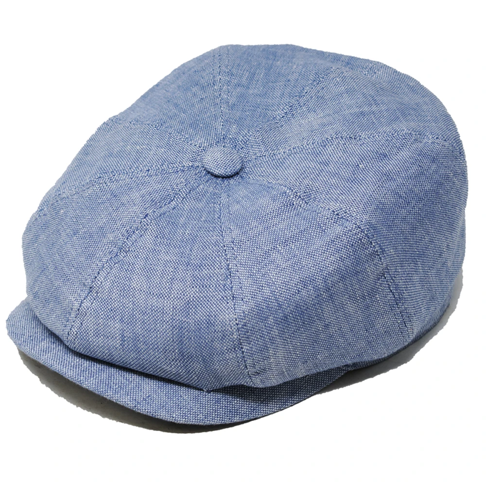 Stetson Hatteras Newsboy Linen Cap