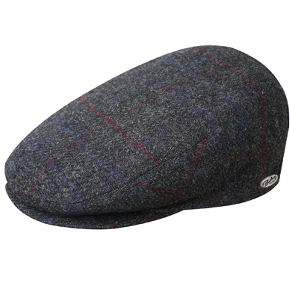 Bailey Lord Windowpane Plaid Cap