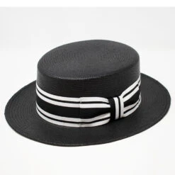 DelMonico Shantung Boater By Capas