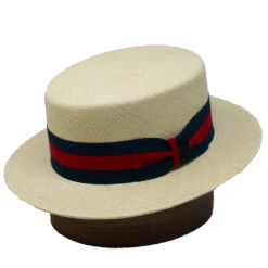 DelMonico Skimmer Straw Hat By Capas