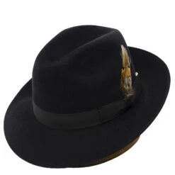 DelMonico Sueded Bentley Fedora By Capas