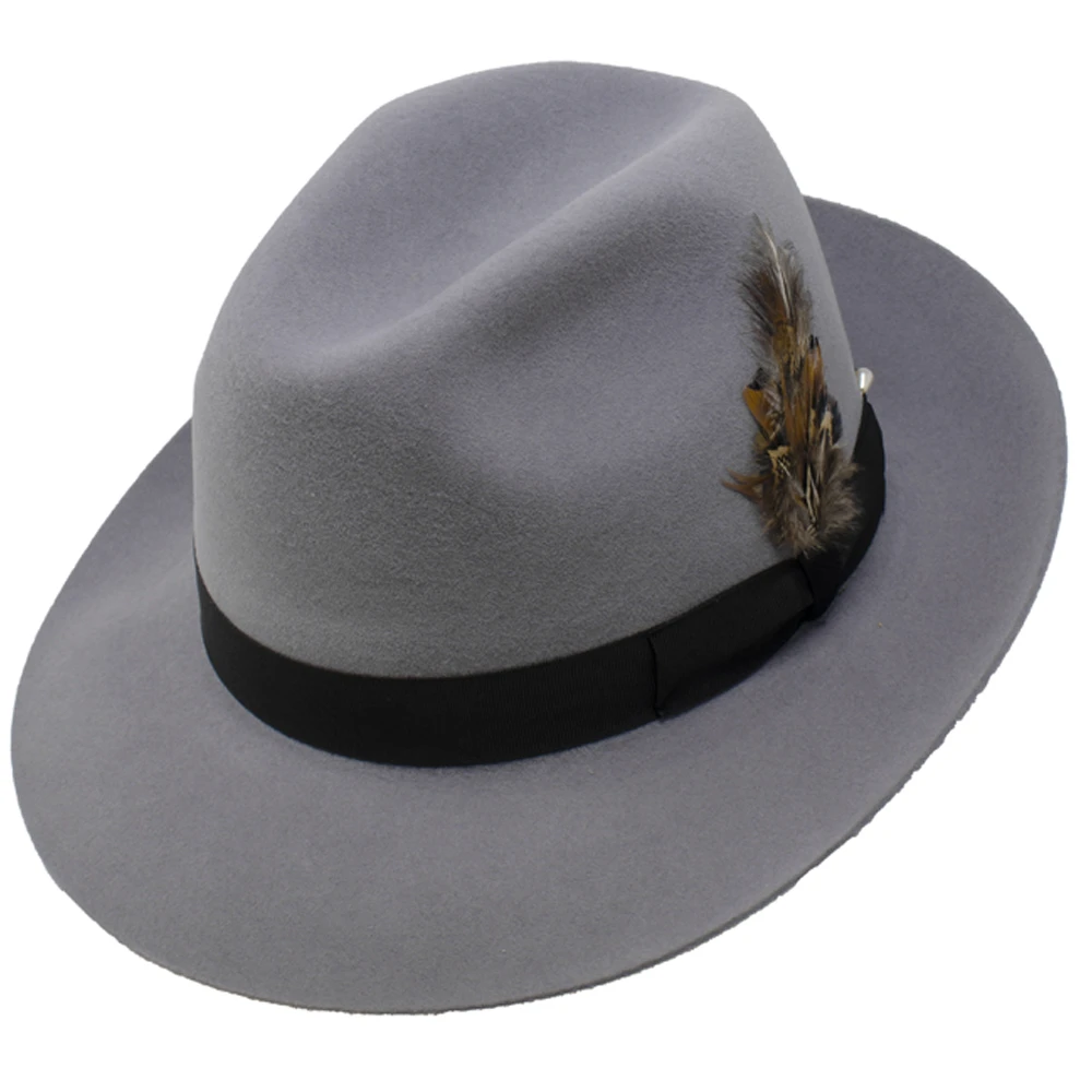 DelMonico Sueded Bentley Fedora By Capas - Image 2