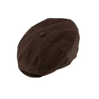 DelMonico Newsboy 100% Linen Cap - Image 6