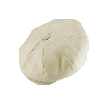 DelMonico Newsboy 100% Linen Cap - Image 11