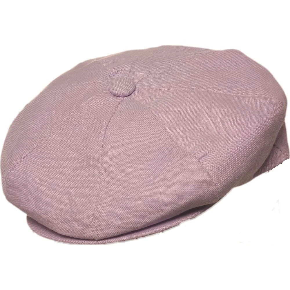 DelMonico Newsboy 100% Linen Cap - Image 10