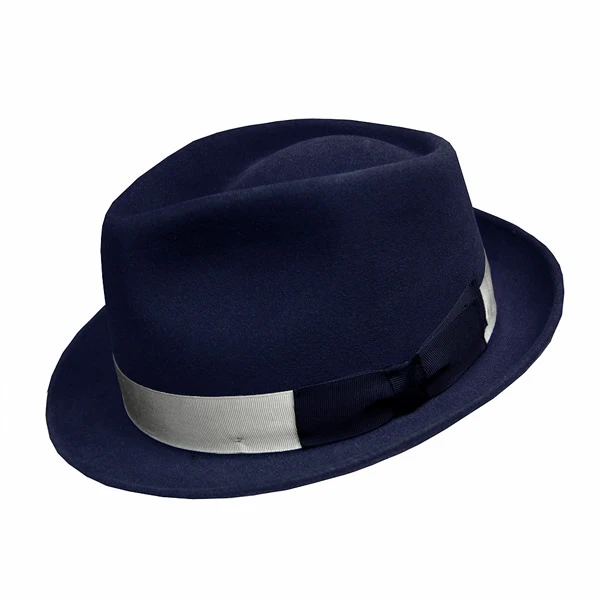 DelMonico Blues Fur Felt Fedora - Image 2