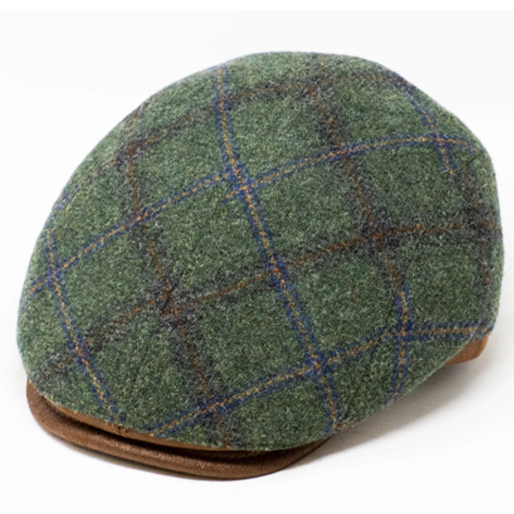 DelMonico Italian Cambridge Plaid Pub Cap