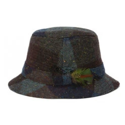 Hanna Vintage Heather Tweed Walking Hat