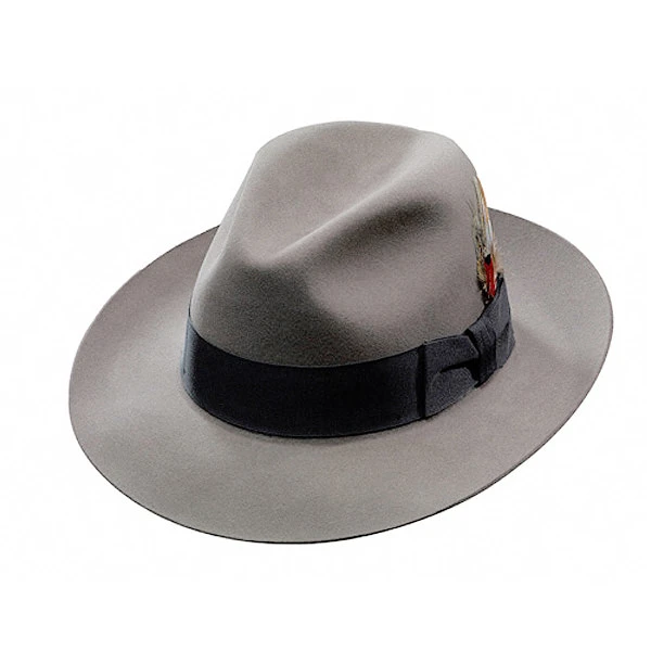 Stetson Temple Fur Felt Fedora Hat - Image 5