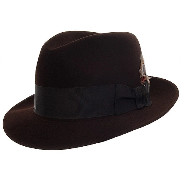 Stetson Saxon Fur Felt Fedora - Image 4