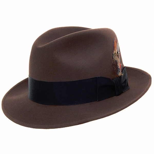 Stetson Saxon Fur Felt Fedora - Image 6