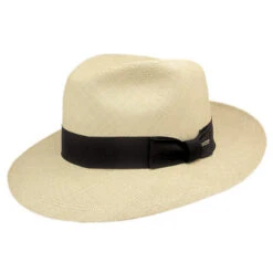 Stetson Centerdent Panama Hat - 2 3/4" Brim