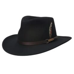 Scala Dakota Wool Felt Outback Hat