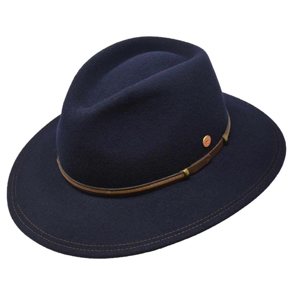 Mayser Atlanta Crushable Downbrim Wool Felt Fedora