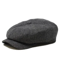 Wigens Milton Loro Piana Newsboy Retro Cap