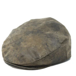 Stetson Galway Weathered Leather Ivy Cap