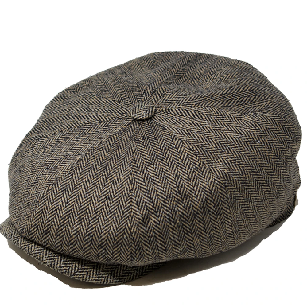 Stetson Hatteras Silk Newsboy Cap