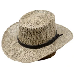 Stetson Straw Gambler Hat