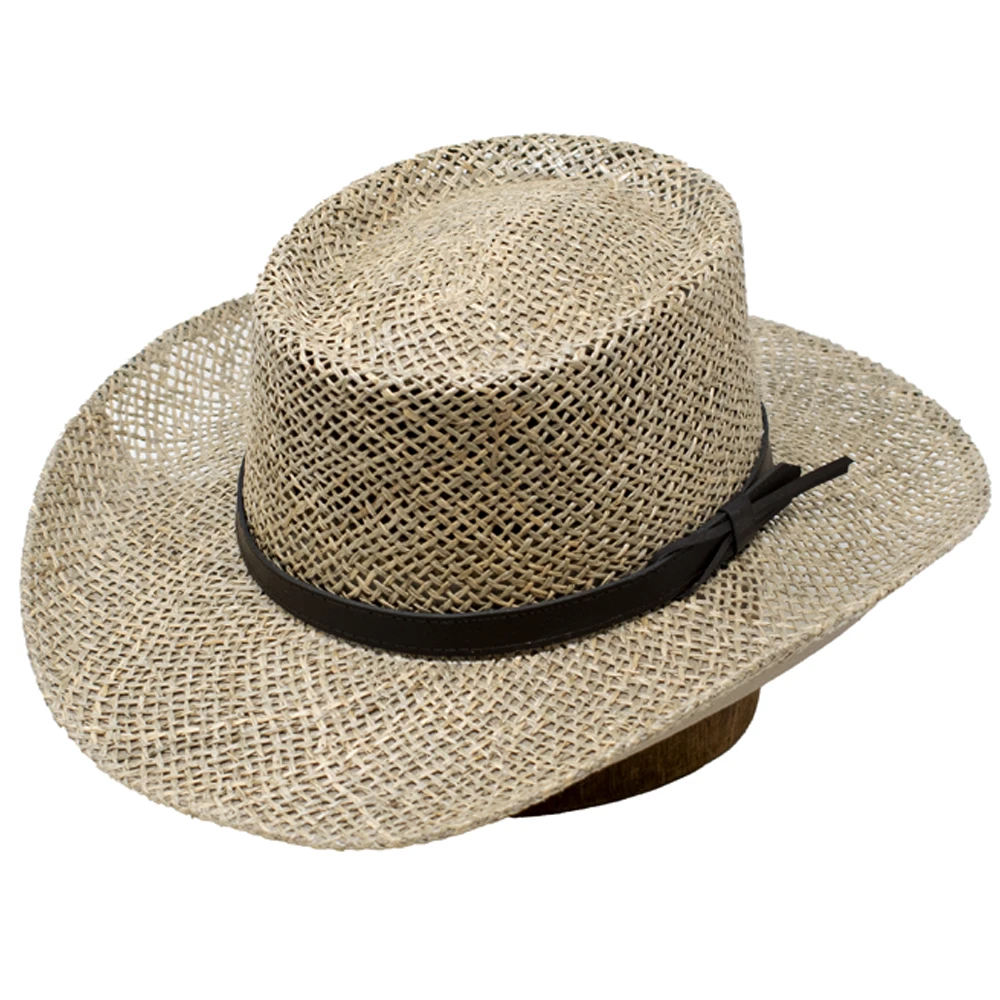 Stetson Straw Gambler Hat