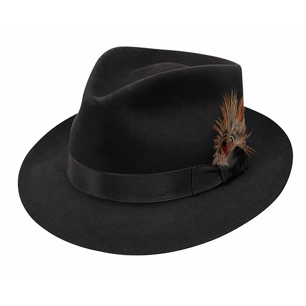 Stetson Benchley Beaver Fur Felt Fedora - Image 2