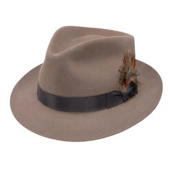 Stetson Benchley Beaver Fur Felt Fedora