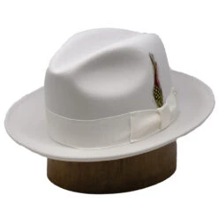 DelMonico Wool Felt Fedora Hat By Capas - More Colors