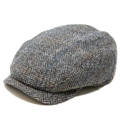Wigens Lilleman Harris Tweed Contemporary Ivy Cap