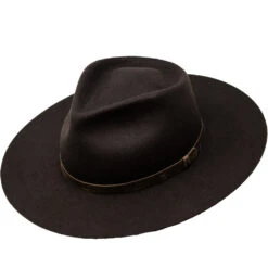 Yellow 108 Dylan Wide Brim Fedora